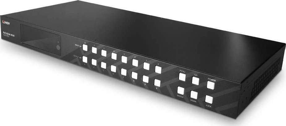 LINDY 8x8 HDMI matrica su valdymo mygtukais