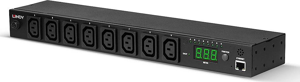 Lindy iPower Classic 8 prievadų, RJ-45 10 Mb/s