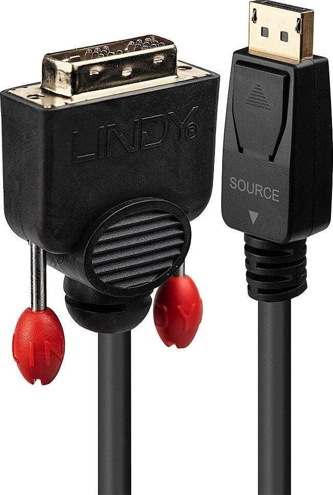 Lindy DisplayPort - DVI M/M 2m juodas