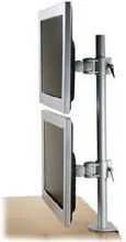 Laikiklis Darbo Stalo Spaustukas - LINDY Modulinis 450mm Stalo Spaustuko Stulpas, 9kg Talpa, Aliuminis, 450x80x88mm