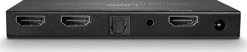 HDMI Skirstytuvas - LINDY 2 Prievadų HDMI Skirstytuvas 18G 4096x2160@60Hz Garso Išgavimas ir Sumažinimas