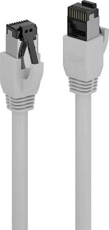 Tinklo Kabelis - LINDY Cat.8.1 S/FTP LSZH Tinklo Kabelis, RJ45, M/M, 2000MHz, 26AWG, 5 m, Pilkas