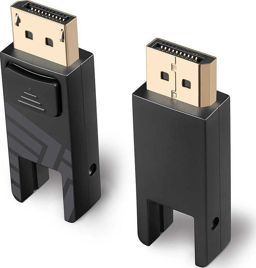 DisplayPort Kabelis - LINDY Šviesolaidinis Hibridinis Mini DisplayPort 1.4 Kabelis, 7680x4320@60Hz, 70 m, Juodas