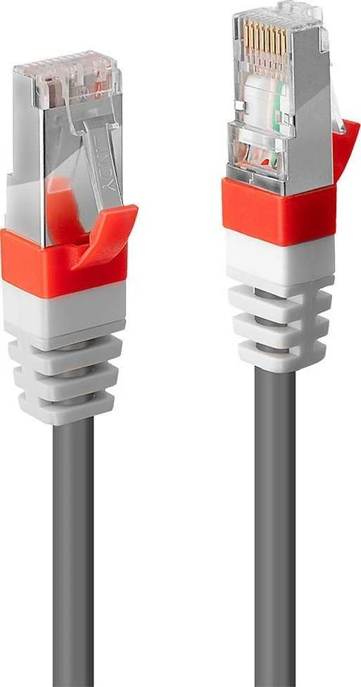 Tinklo Kabelis - LINDY Cat.6A S/FTP LSZH Tinklo Kabelis, RJ45, M/M, 500MHz, 26AWG, 0.5 m, Pilkas