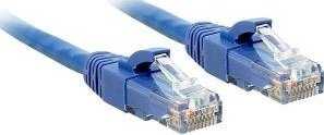 Tinklo Kabelis - LINDY Cat.6 U/UTP Tinklo Kabelis, RJ45, M/M, 250MHz, 30 m, Mėlynas
