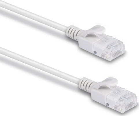 Tinklo Kabelis - LINDY Cat.6A U/FTP LSZH Ultra Slim Tinklo Kabelis, RJ45, M/M, 500MHz, 30AWG, 2 m, Pilkas