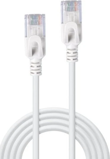 Tinklo Kabelis - LINDY Cat.6A U/FTP LSZH Ultra Slim Tinklo Kabelis, RJ45, M/M, 500MHz, 30AWG, 2 m, Pilkas