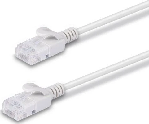 Tinklo Kabelis - LINDY Cat.6A U/FTP LSZH Ultra Slim Tinklo Kabelis, RJ45, M/M, 500MHz, 30AWG, 3 m, Pilkas