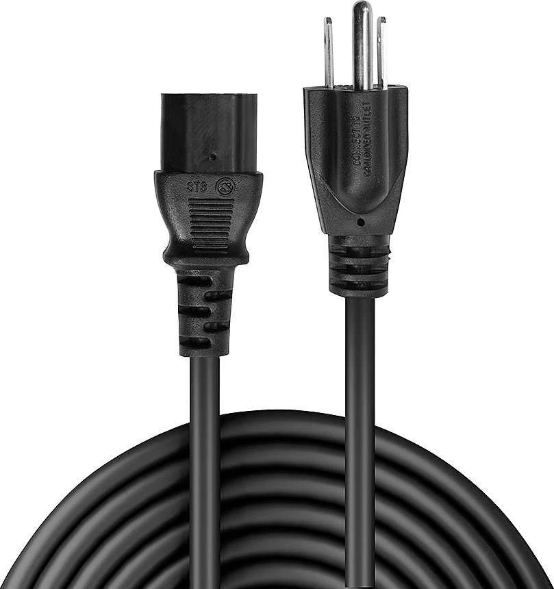 Maitinimo Laidas - LINDY US 3 Pin į C13 Maitinimo Laidas, 2 m, Juodas