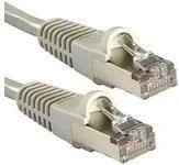Tinklo Kabelis - LINDY Cat.6A S/FTP LSZH Tinklo Kabelis, RJ45, M/M, 500MHz, 0.5 m, Pilkas