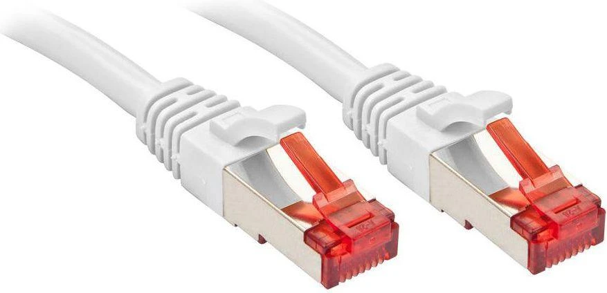 Tinklo Kabelis - LINDY Cat.6 S/FTP Tinklo Kabelis, RJ45, M/M, 250MHz, 27AWG, 0.3 m, Baltas