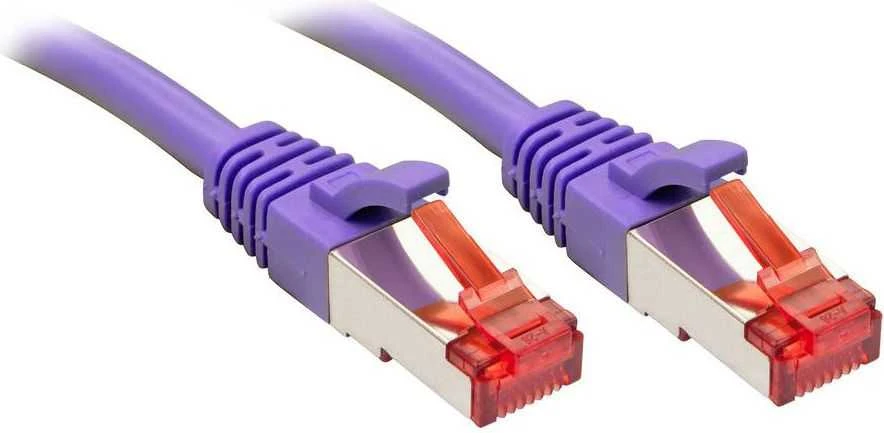 Tinklo Kabelis - LINDY Cat.6 S/FTP Tinklo Kabelis, RJ45, M/M, 250MHz, 27AWG, 20 m, Purpurinis