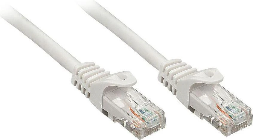 Tinklo Kabelis - LINDY Cat.6 U/UTP Tinklo Kabelis, RJ45, M/M, 250MHz, CCA, 1 m, Pilkas