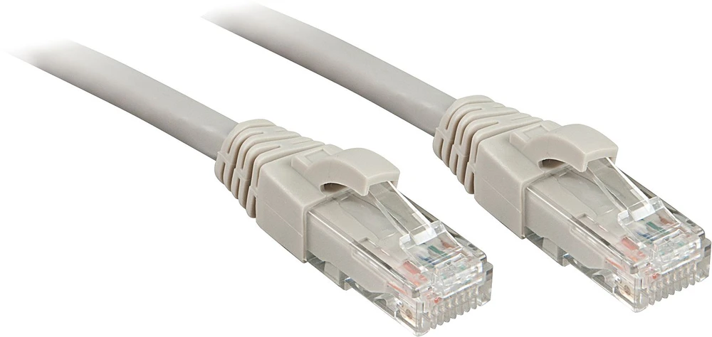 Tinklo Kabelis - LINDY Cat.6 U/UTP LSZH Tinklo Kabelis, RJ45, M/M, 250MHz, 26AWG, 10 m, Pilkas