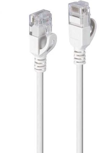 Tinklo Kabelis - LINDY Cat.6A U/FTP LSZH Ultra Slim Tinklo Kabelis, RJ45, M/M, 500MHz, 30AWG, 0.5 m, Pilkas