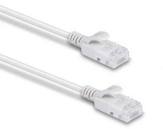 Tinklo Kabelis - LINDY Cat.6A U/FTP LSZH Ultra Slim Tinklo Kabelis, RJ45, M/M, 500MHz, 30AWG, 0.5 m, Pilkas