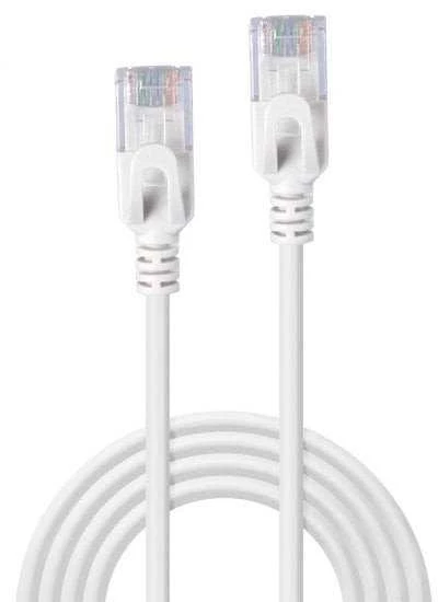 Tinklo Kabelis - LINDY Cat.6A U/FTP LSZH Ultra Slim Tinklo Kabelis, RJ45, M/M, 500MHz, 30AWG, 0.5 m, Pilkas