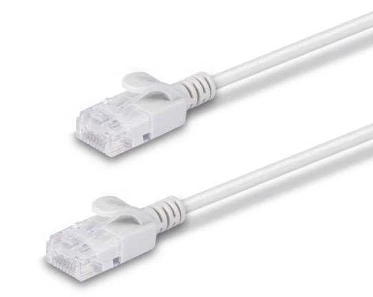 Tinklo Kabelis - LINDY Cat.6A U/FTP LSZH Ultra Slim Tinklo Kabelis, RJ45, M/M, 500MHz, 30AWG, 0.5 m, Pilkas