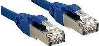 Tinklo Kabelis - LINDY Cat.6A S/FTP LSZH Tinklo Kabelis, RJ45, M/M, 500MHz, 1 m, Mėlynas