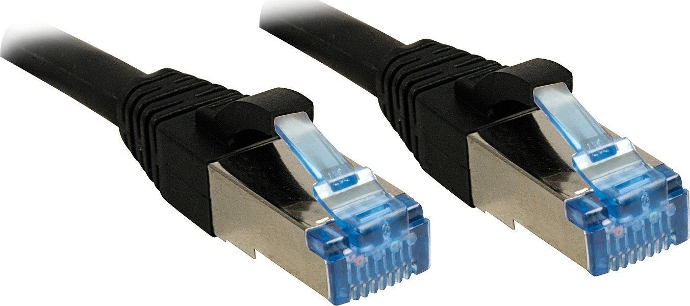 Tinklo Kabelis - LINDY Cat.6A S/FTP LSZH Tinklo Kabelis, RJ45, M/M, 500MHz, 3 m, Juodas