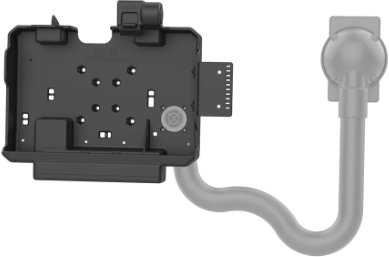 RamMounts RAM? Maitinimas + dviguba USB duomenų stotelė, skirta „Getac ZX10“