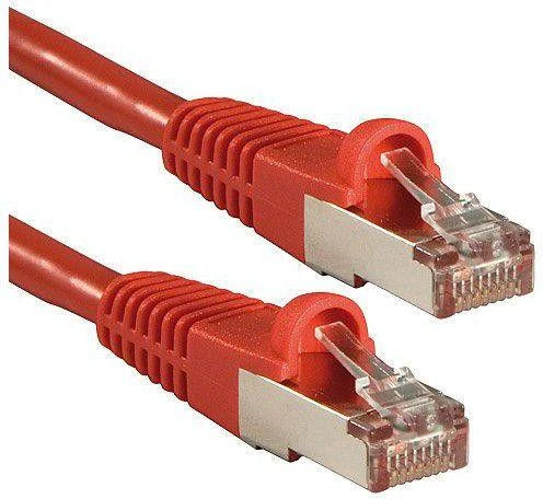 Tinklo Kabelis - LINDY Cat.6 S/FTP Tinklo Kabelis, RJ45, M/M, 250MHz, CCA, 28AWG, 2 m, Raudonas
