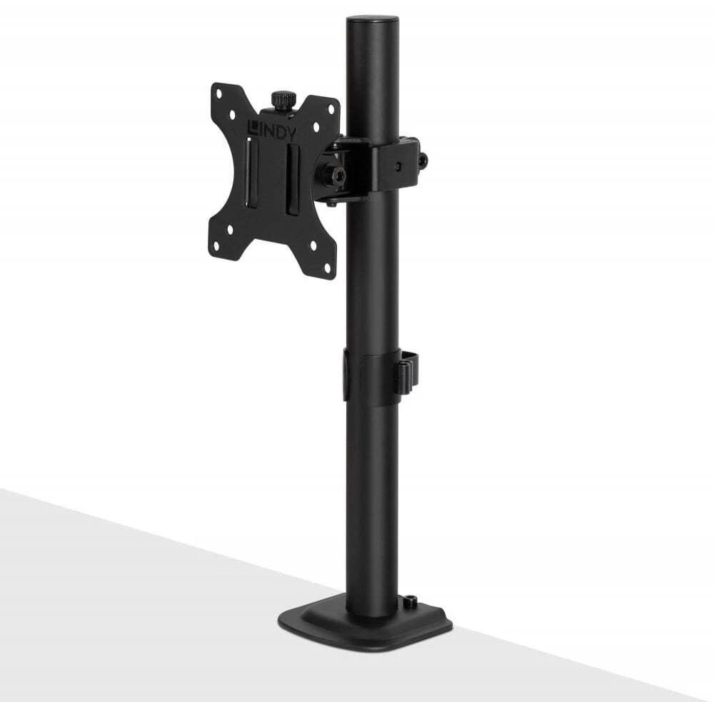 Monitoriaus Laikiklis - LINDY Fiksuotas Vieno Monitoriaus Tvirtinimas, Ekranas 13-32", 8kg, Juodas