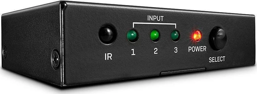 HDMI Jungiklis - LINDY 3 Prievadų HDMI 18G Jungiklis 4K@60Hz 18Gbps HDR10