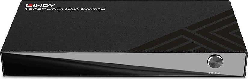 Lindy HDMI jungiklis su Select mygtuku