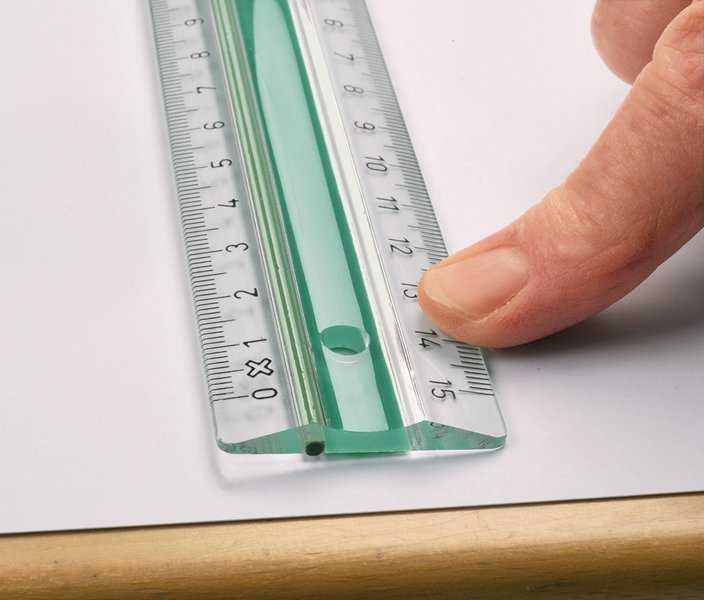 Linex Linex 100202515, Desk ruler, Acrylic glass, Rubber, Žalias, Baltas, cm, mm, 20 cm, 1 pc(s)