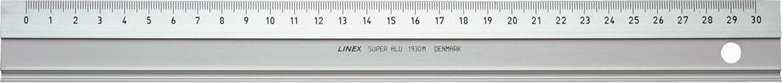 Linex Linex 1930M, Line gauge, Aliuminio, Aliuminio, cm, mm, Denmark, 30 cm