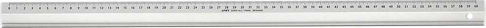 Linex Linex 1960M, Desk ruler, Aliuminio, Aliuminio, 60 cm, 35 mm