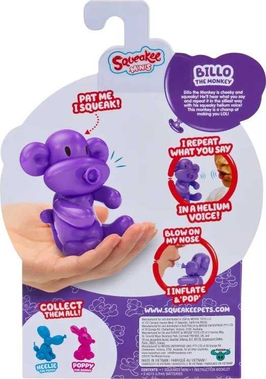 SQUEAKEE Minis S1, vienkartinis pakelis, šimpanzėms