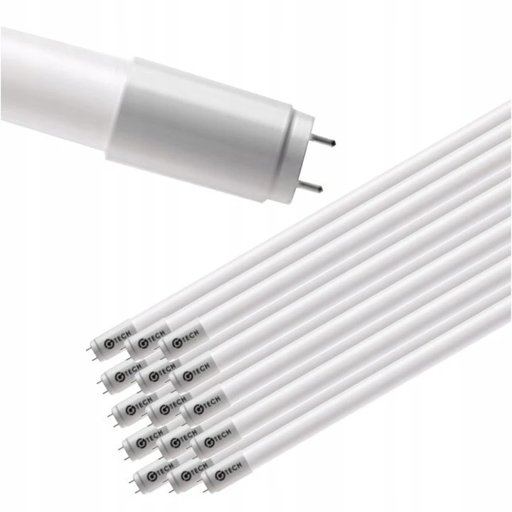 GTV HL LED liuminescencinė lempa T8, A-G, 9,0W, AC180-250V, 60cm, 1440lm, 4000K, maitinimo blo