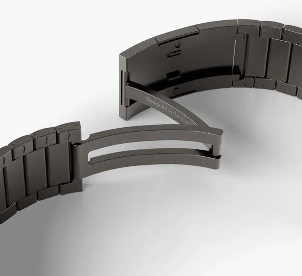 Steel „Link Bracelet Pro“ nerūdijančio plieno apyrankė 42 | 44 | 45 | 46 | 49 mm vienas dydis – granito pilka
