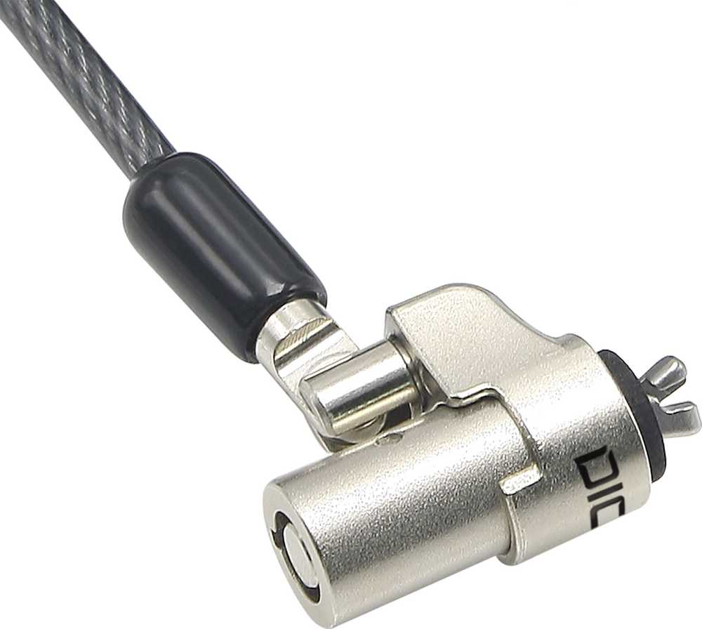 DICOTA D31540 Dicota Security W-Lock itin plonas, vienas (3,2 x 4,5 mm lizdas)