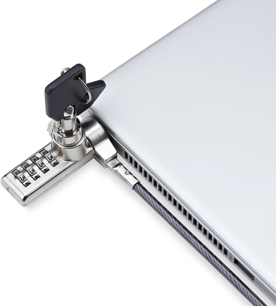 Linka zabezpieczająca StarTech 2 m (DUALKA10-LAPTOP-LOCK)