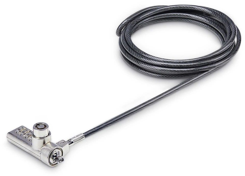 Linka zabezpieczająca StarTech 2 m (DUALKA10-LAPTOP-LOCK)