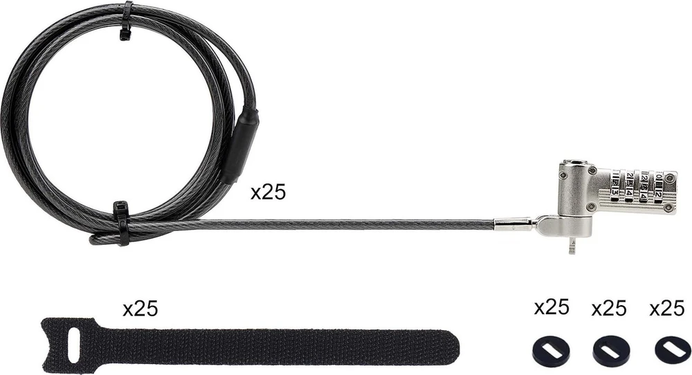 StarTech UNIVERSALUS NEŠIAMOJO kompiuterio CABLE LOCK/.