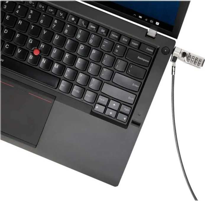 Targus DEFCON CPact Resettable Combo R Sidabrinis