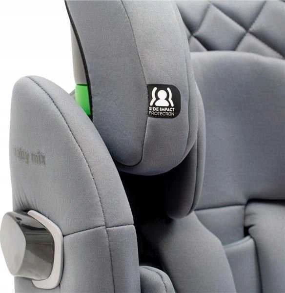 Automobilinė kėdutė BABY MIX HERO PRO I-SIZE 2026 pilka