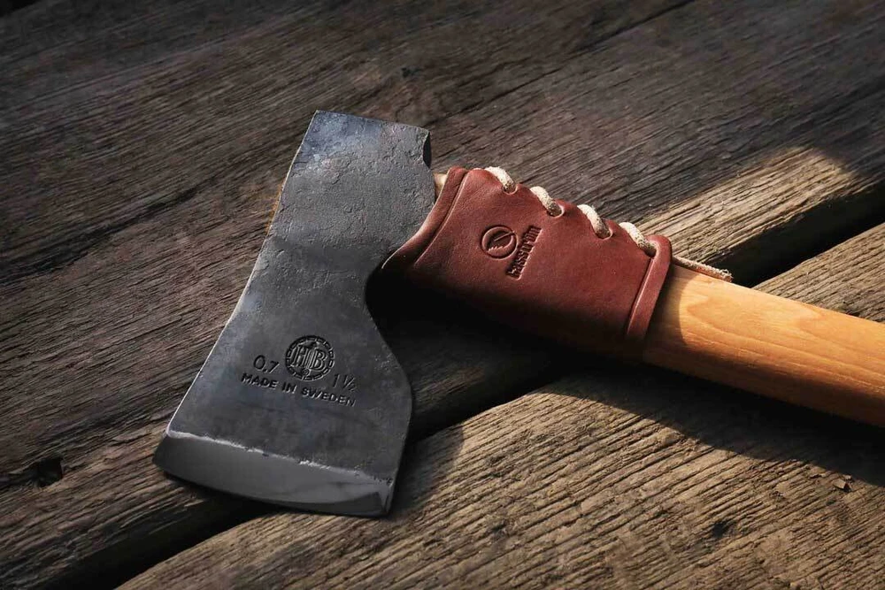LionSteel Knives Kirvio apsauga Casstrm Overstrike Guard konjako