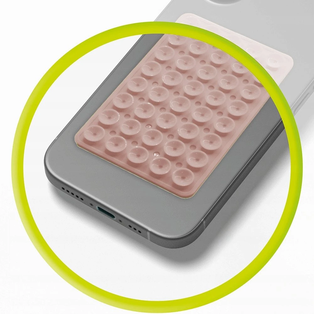 Lipdukas „Mobile Origin“ telefono laikiklis O1, šviesiai rožinis