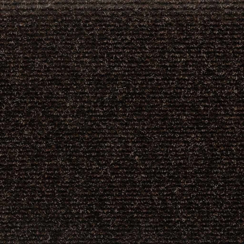 Laiptų kilimėliai, lipnūs, 30 vnt., 65x21x4 cm, rudi, stačiakampiai kraštai