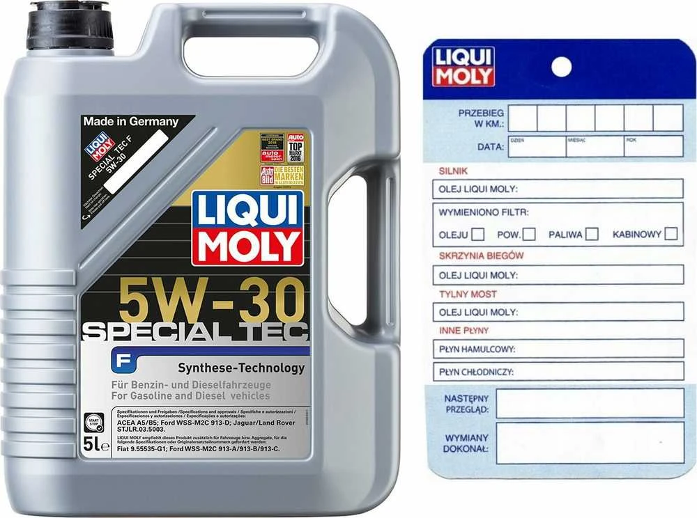 ALY VARIK LIQUI MOLY SPEC TEC F 5W-30 5L