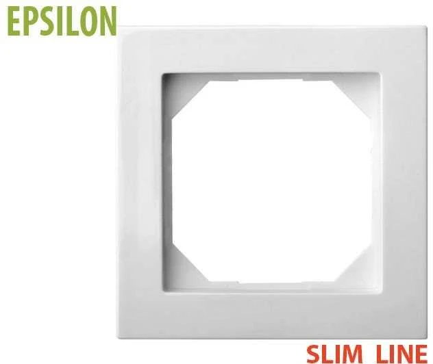 Vienvietis rėmelis LIREGUS EPSILON, baltos spalvos