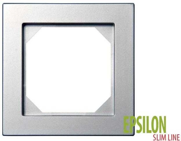 Vienvietis rėmelis LIREGUS EPSILON, metalo spalvos