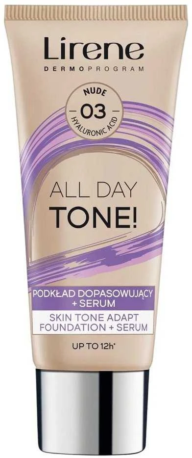 Lirene All Day Tone! 03 Nude, 30 ml
