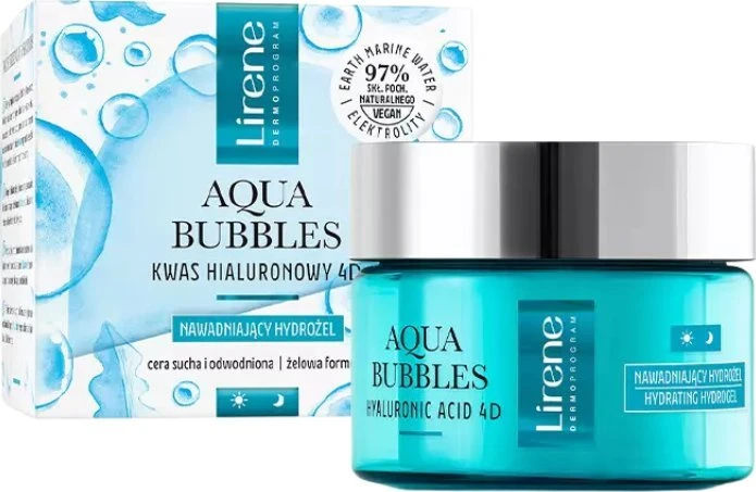 Lirene Aqua Bubbles drėkinamasis hidrogelis 50ml