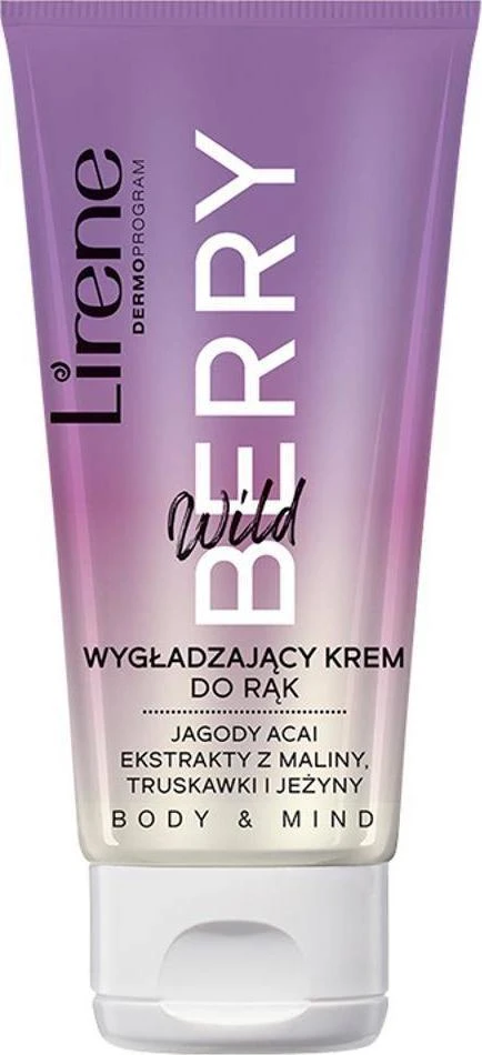 Lirene kūno ir proto švelninamasis rankų kremas su laukinių uogų aromatu 50 ml